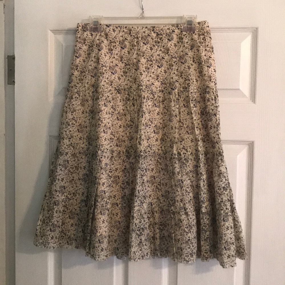 Floral skirt